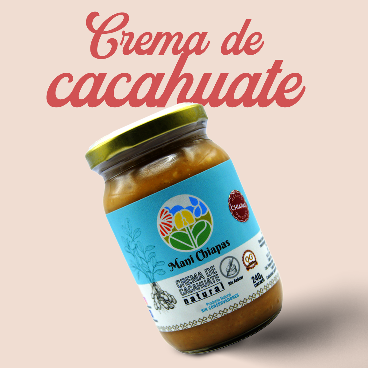 Crema de cacahuate